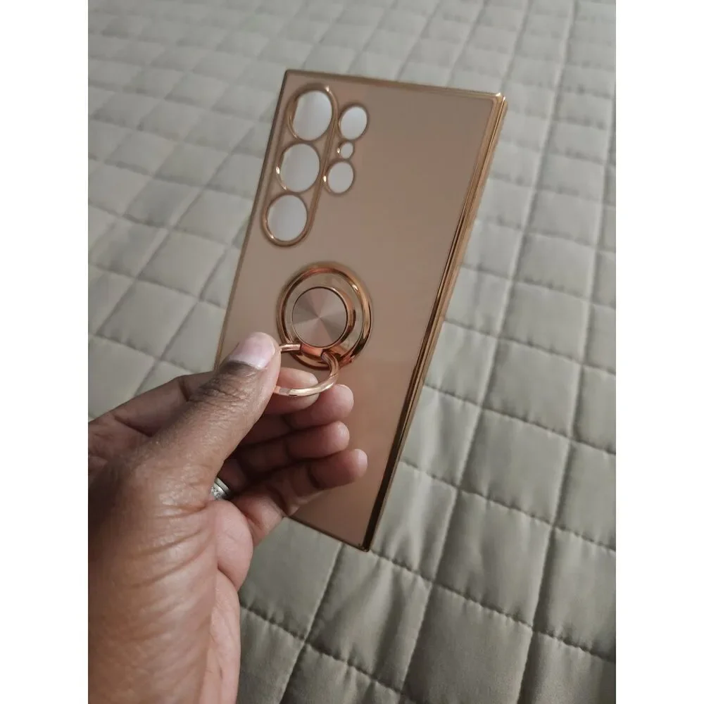 Gold Ring Phone Holder